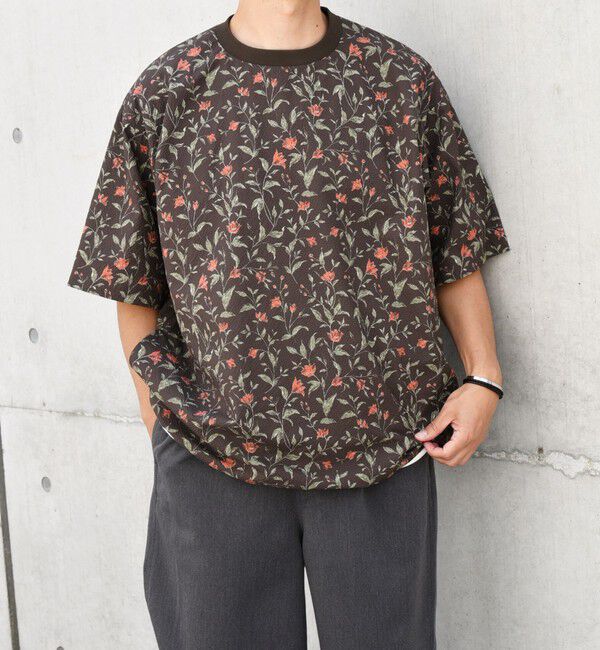 SHIPS any「SHIPS any: 〈撥水・軽量〉SOLOTEX(R) シアサッカー スピンドル Tシャツ◆」|Tシャツ・カットソー|キャメル