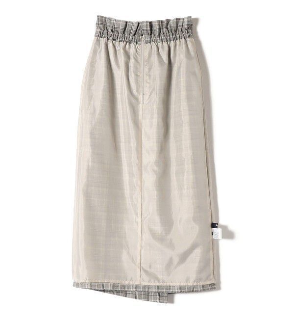 SHIPS Colors 「SHIPS Colors:〈手洗い可能〉レーヨンリネン ラップ スカート」|タイト|