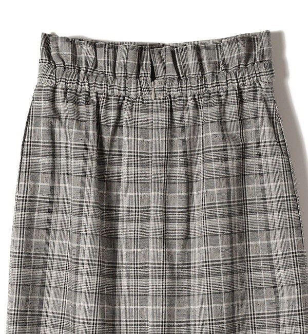 SHIPS Colors 「SHIPS Colors:〈手洗い可能〉レーヨンリネン ラップ スカート」|タイト|