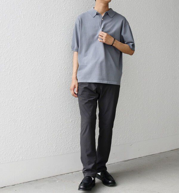 SHIPS any「SHIPS any:〈洗濯機可能/撥水〉4WAYストレッチ スリム テーパード テック チノ パンツ◆」|チノ|