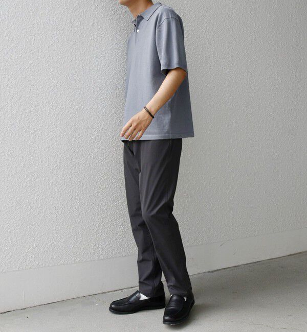 SHIPS any「SHIPS any:〈洗濯機可能/撥水〉4WAYストレッチ スリム テーパード テック チノ パンツ◆」|チノ|