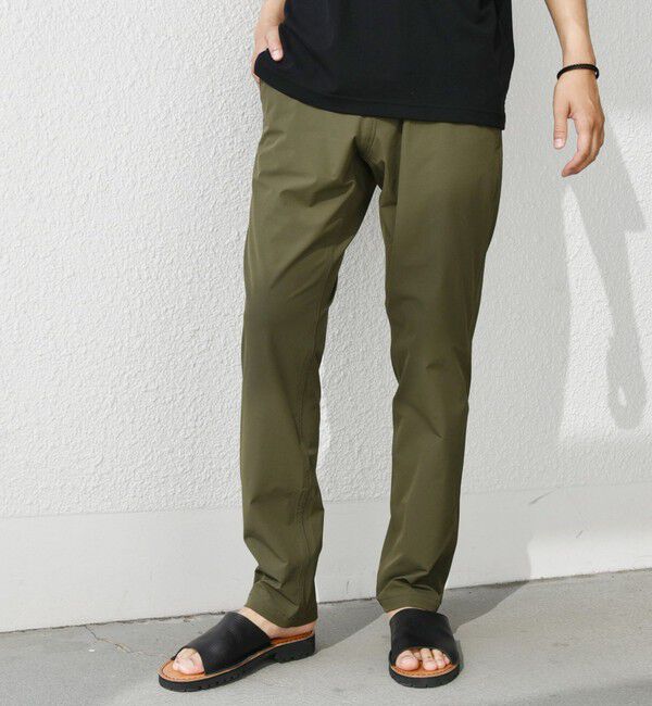 SHIPS any「SHIPS any:〈洗濯機可能/撥水〉4WAYストレッチ スリム テーパード テック チノ パンツ◆」|チノ|