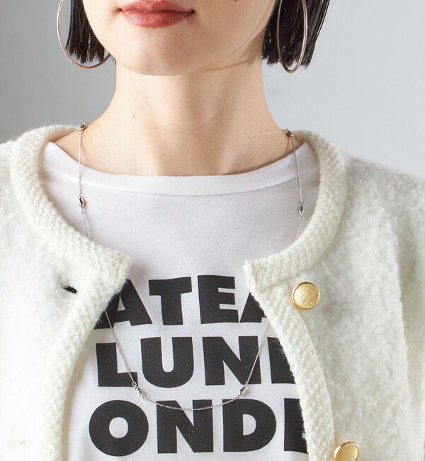 SHIPS for women「オーバル パーツ ネックレス」|ネックレス|