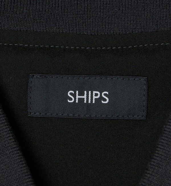 SHIPS「SHIPS: SOLOTEX(R) ストレッチ ミリタリー ブルゾン」|ブルゾン・スタジャン|