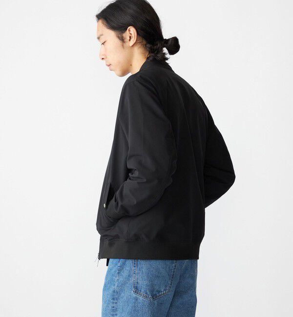 SHIPS「SHIPS: SOLOTEX(R) ストレッチ ミリタリー ブルゾン」|ブルゾン・スタジャン|