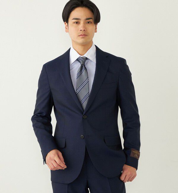 SHIPS Colors 「SHIPS Colors:CANONICO  スーツ ジャケット ソリッド(セットアップ対応可能)」|テーラードジャケット|