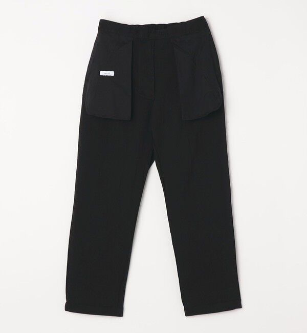 SHIPS any「SHIPS any:〈洗濯機可能〉リネン混 2タック セミワイド イージーパンツ」|チノ|