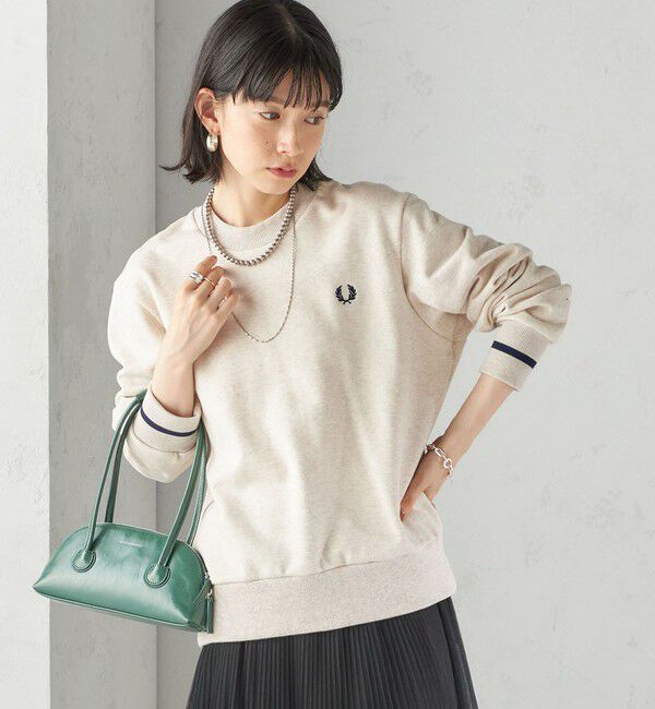 SHIPS for women「【SHIPS別注】FRED PERRY: SINGLE TIPPED SWEAT」|スウェット・ジャージ|