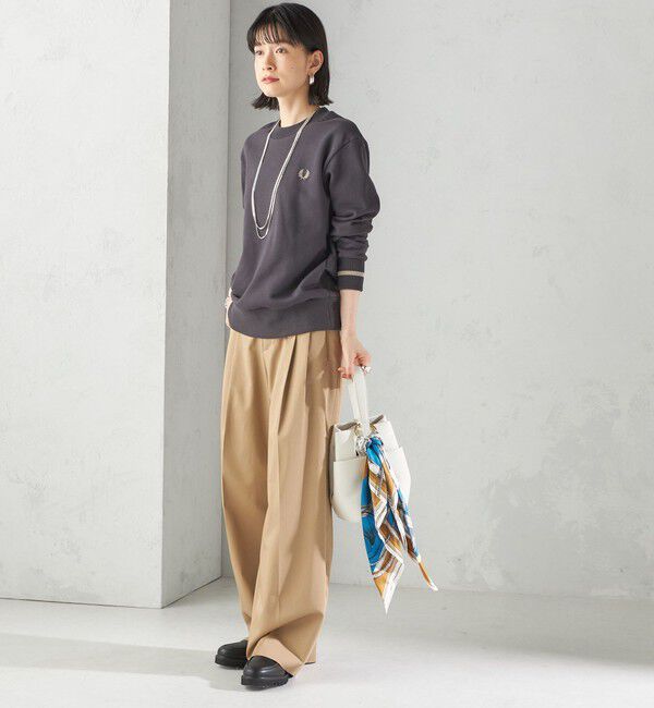 SHIPS for women「【SHIPS別注】FRED PERRY: SINGLE TIPPED SWEAT」|スウェット・ジャージ|