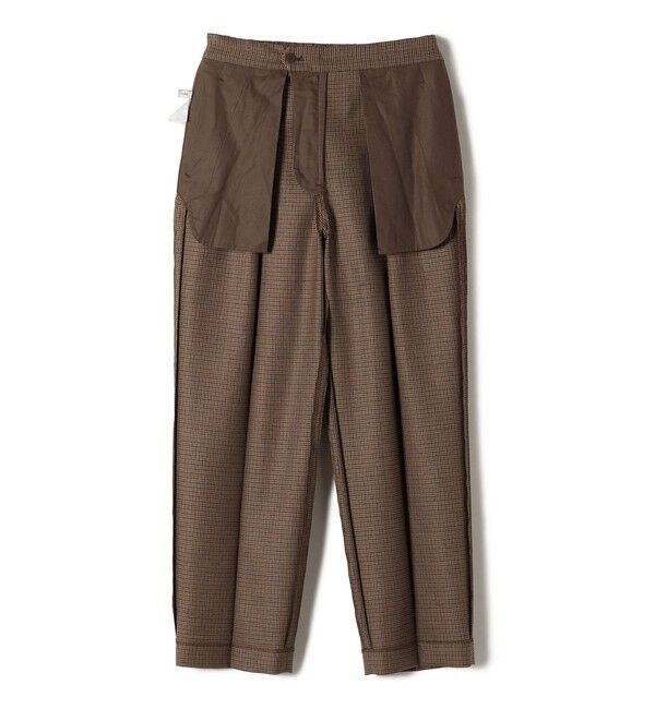 SHIPS for women「〈手洗い可能〉ウォッシャブル ウール タック パンツ」|その他|