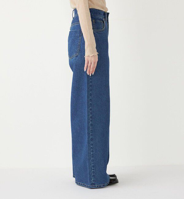 SHIPS Colors 「SHIPS Colors:〈洗濯機可能〉ワイド デニム◇」|デニム|