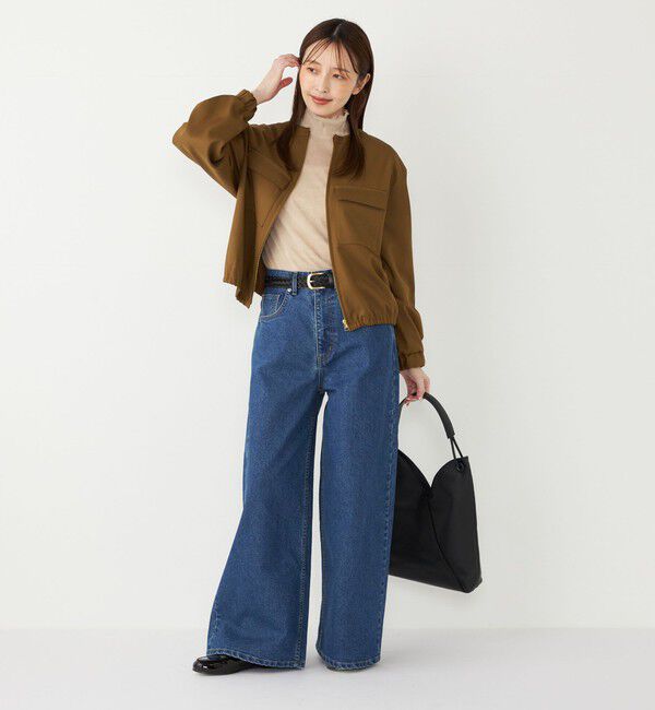 SHIPS Colors 「SHIPS Colors:〈洗濯機可能〉ワイド デニム◇」|デニム|