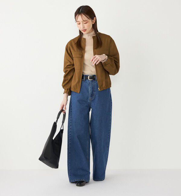 SHIPS Colors 「SHIPS Colors:〈洗濯機可能〉ワイド デニム◇」|デニム|