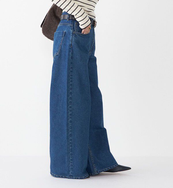 SHIPS Colors 「SHIPS Colors:〈洗濯機可能〉ワイド デニム◇」|デニム|