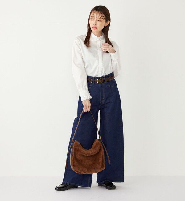 SHIPS Colors 「SHIPS Colors:〈洗濯機可能〉ワイド デニム◇」|デニム|