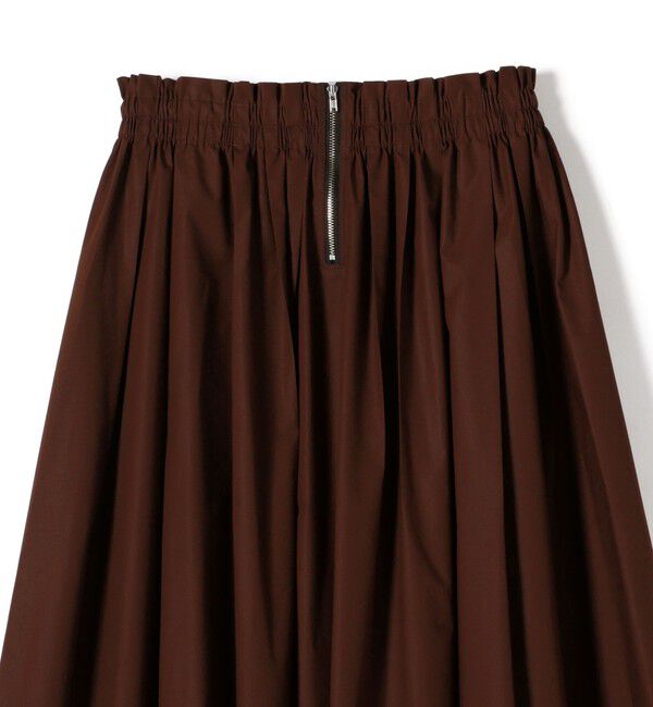 SHIPS for women「〈手洗い可能〉タイプライター チンツ タック ギャザー スカート」|スカート|