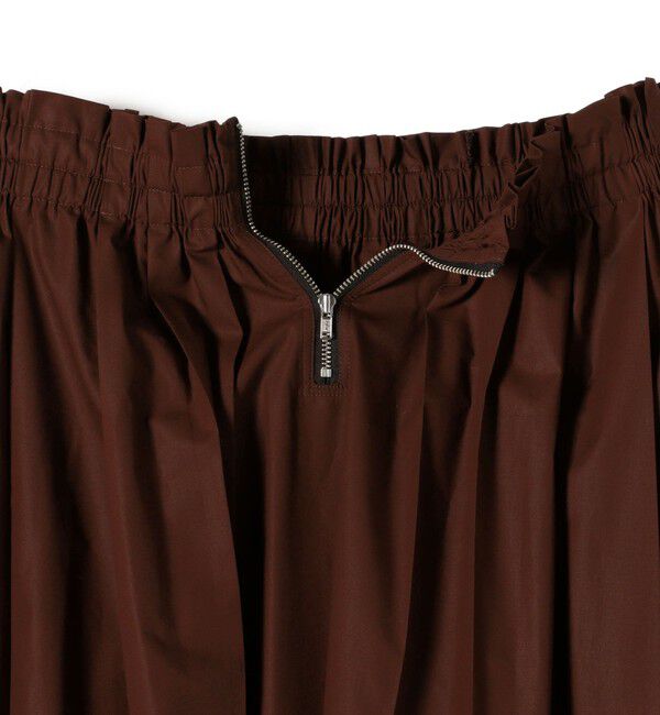 SHIPS for women「〈手洗い可能〉タイプライター チンツ タック ギャザー スカート」|スカート|