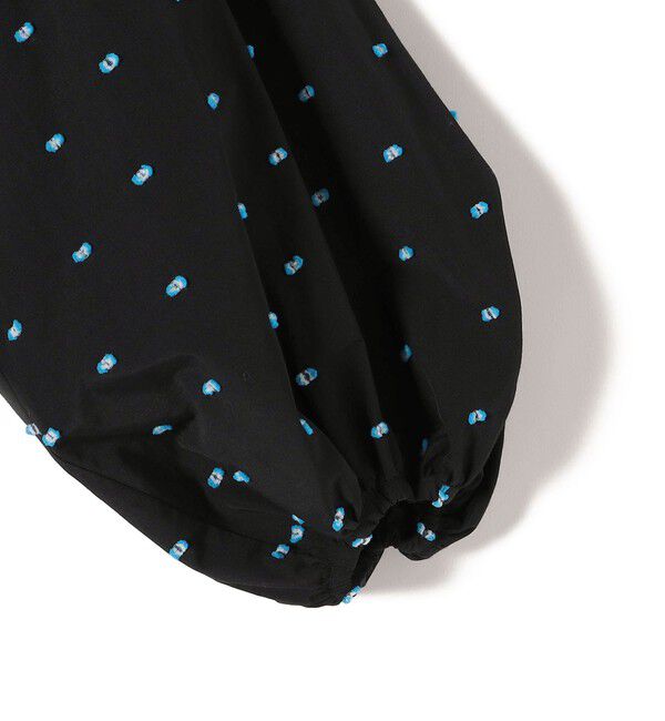 SHIPS for women「〈手洗い可能〉ポンポン ジャカード クルーネック ブラウス」|シャツ・ブラウス|