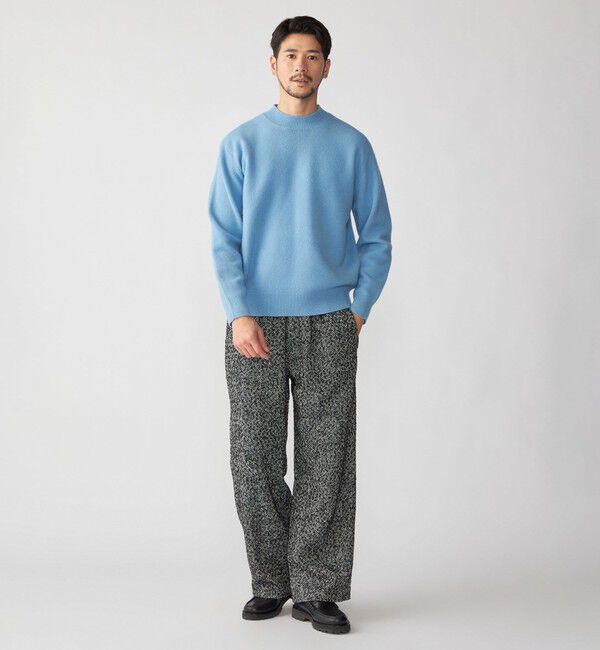 SHIPS「SHIPS: 〈手洗い可能〉リング ツイード バギー スラックス」|スラックス|