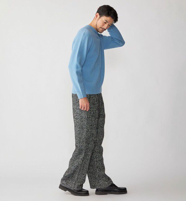 SHIPS「SHIPS: 〈手洗い可能〉リング ツイード バギー スラックス」|スラックス|