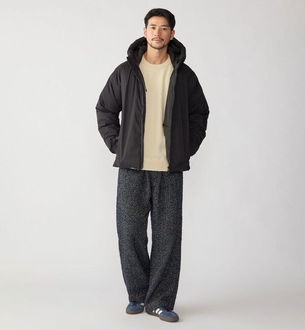 SHIPS「SHIPS: 〈手洗い可能〉リング ツイード バギー スラックス」|スラックス|