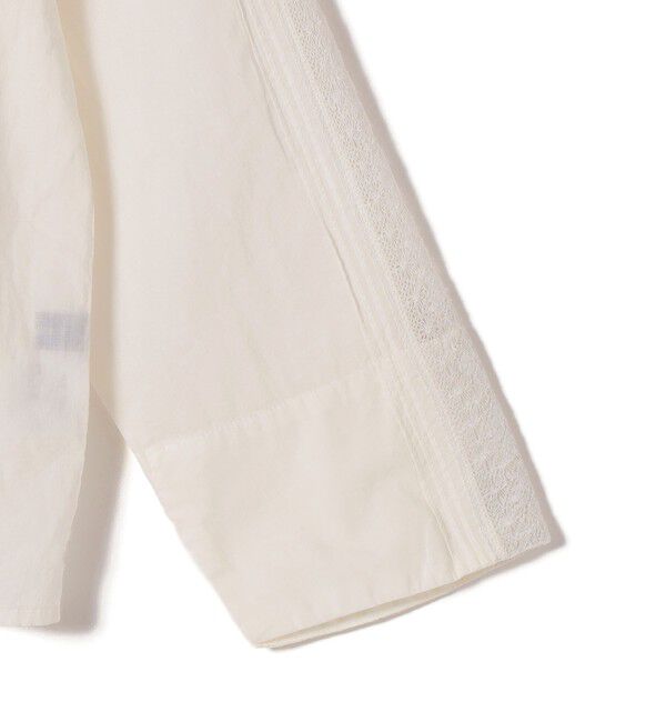 SHIPS for women「【SHIPS別注】Fanaka:〈手洗い可能〉レース ブラウス」|シャツ・ブラウス|