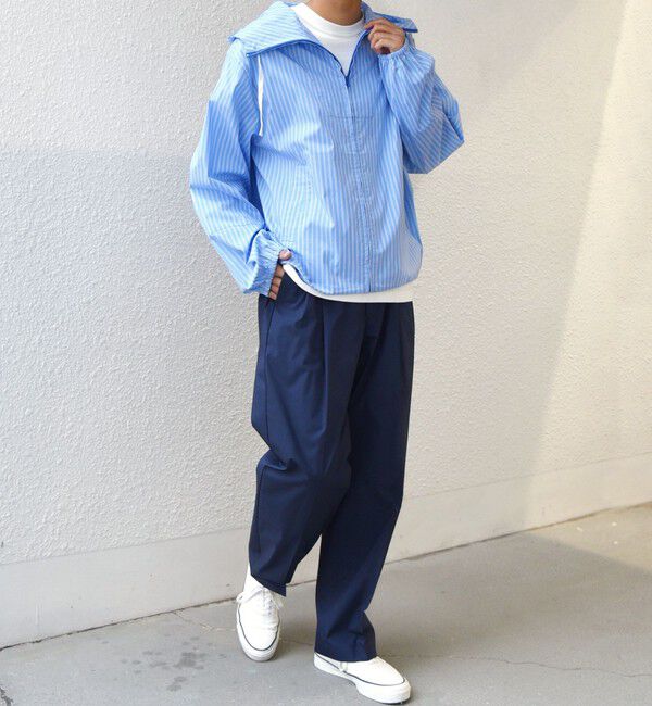 SHIPS any「SHIPS any:〈洗濯機可能〉SOLOTEX(R) タイプライター 2タック イージー パンツ◇」|チノ|