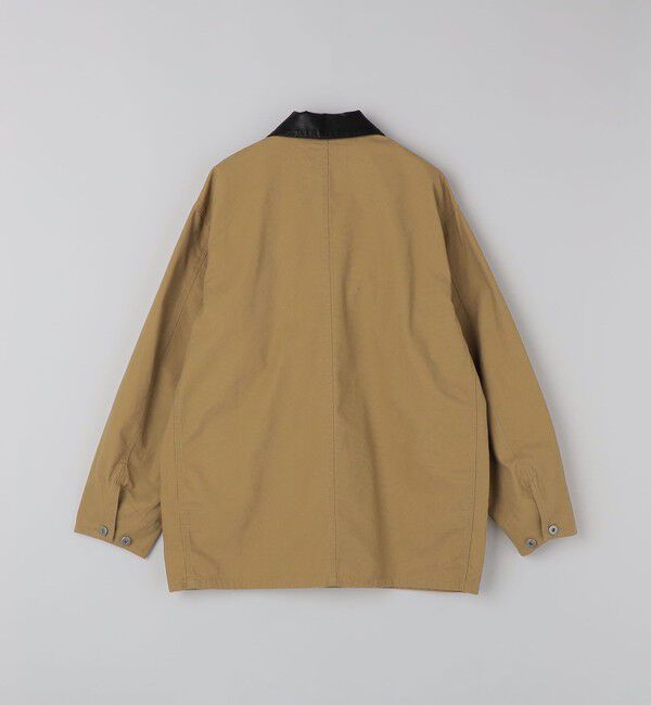 SHIPS「City Ambient Products: オーバーサイズ カバーオール ワーク ジャケット」|ブルゾン・スタジャン|