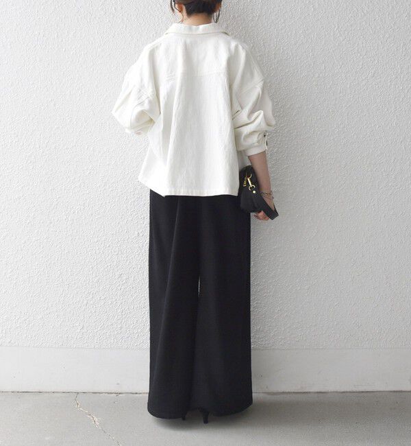 SHIPS any「SHIPS any:〈洗濯機可能〉カルゼ ショート ワーク ジャケット」|その他|