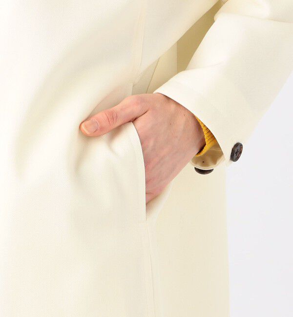 CABaN「ウールギャバジン スタンドカラーコート」|ステンカラーコート|