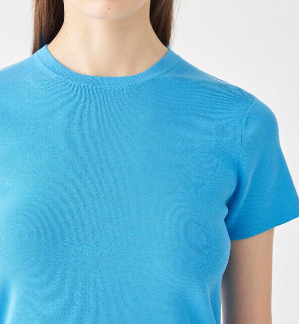 Ballsey「ハイゲージコットン ハーフスリーブプルオーバー」|ニット・セーター|