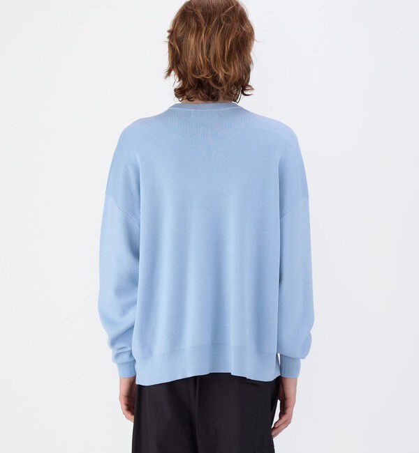 CABaN「CABaN コットンカシミヤ クルーネックプルオーバー」|ニット・セーター|