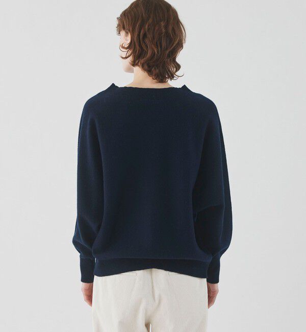 GALERIE VIE「ラムズウール ボートネックプルオーバー」|ニット・セーター|