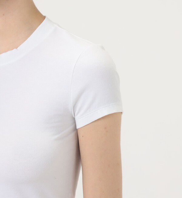 JAMES PERSE「コットンポリエステル クロップドTシャツ WMTP3926」|Tシャツ・カットソー|