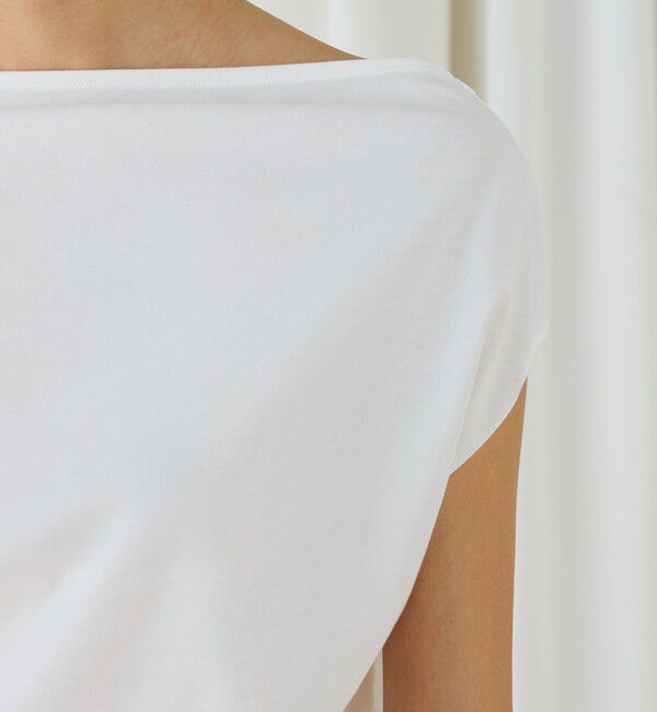 DES PRES「ソフトプレーンジャージー ツイストプルオーバー」|Tシャツ・カットソー|