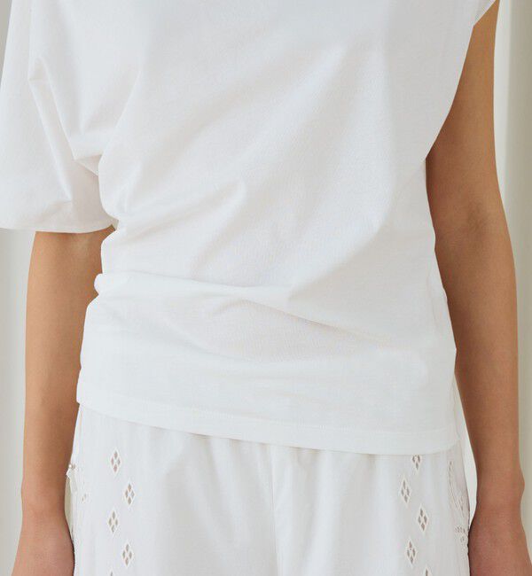 DES PRES「ソフトプレーンジャージー ツイストプルオーバー」|Tシャツ・カットソー|