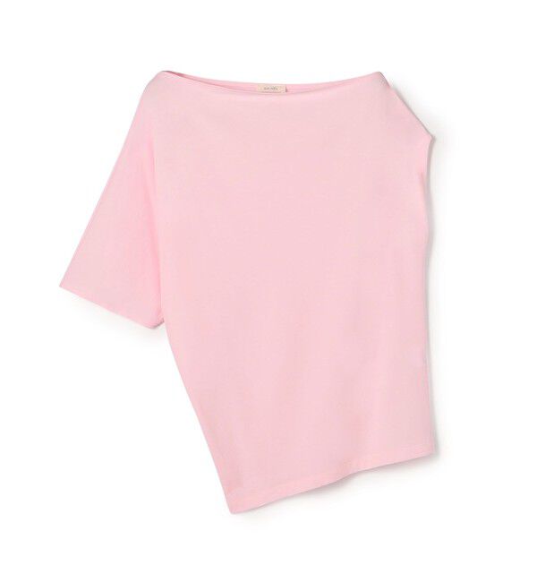 DES PRES「ソフトプレーンジャージー ツイストプルオーバー」|Tシャツ・カットソー|33 ピンク