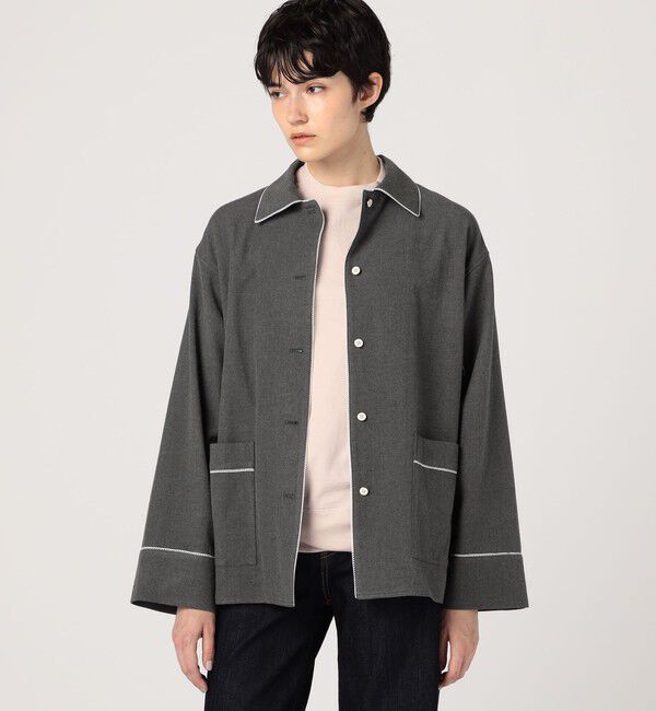 BACCA「ウールコットンフランネル パジャマシャツ」|その他|