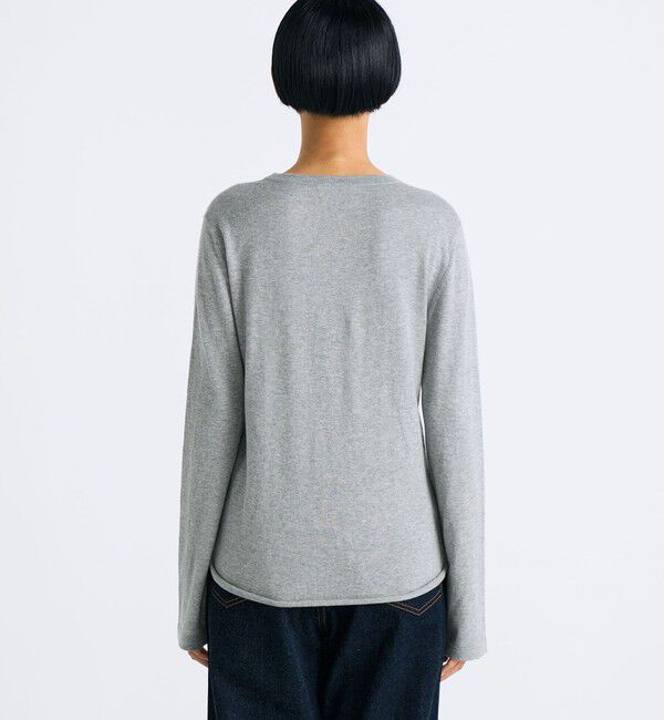 Edition「コットンカシミヤ ロングスリーブニット」|ニット・セーター|