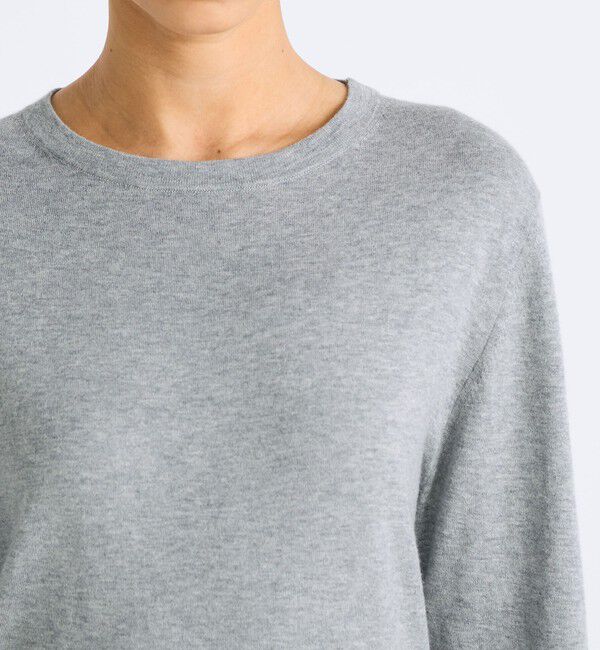 Edition「コットンカシミヤ ロングスリーブニット」|ニット・セーター|