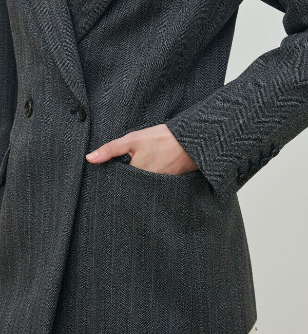 DES PRES「シェトランドへリンボーン テーラードジャケット」|テーラードジャケット|