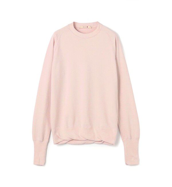 BACCA「ソフトコットン ラグランスリーブプルオーバー」|スウェット・ジャージ|31 ライトピンク