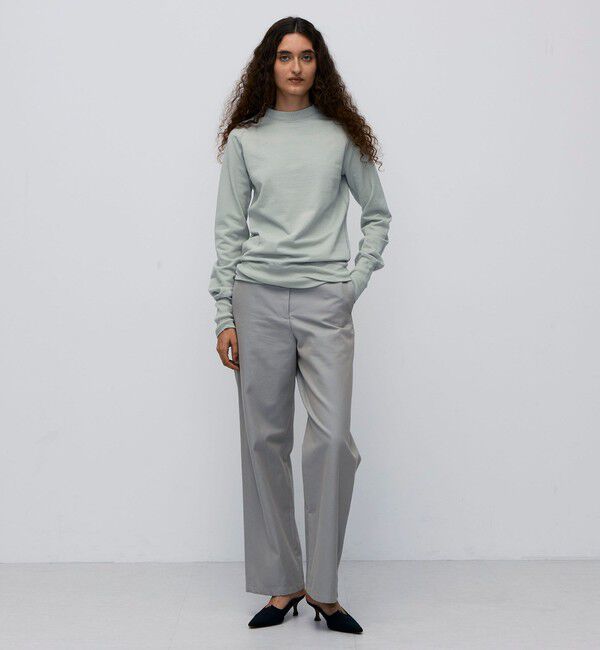 BACCA「ソフトコットン ラグランスリーブプルオーバー」|スウェット・ジャージ|