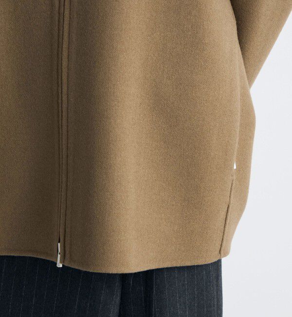 Edition「ウールカシミヤ ダブルフェイス ジップブルゾン」|その他|
