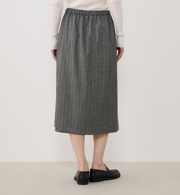 GALERIE VIE「ライトフラノストレッチ イージースカート」|スカート|