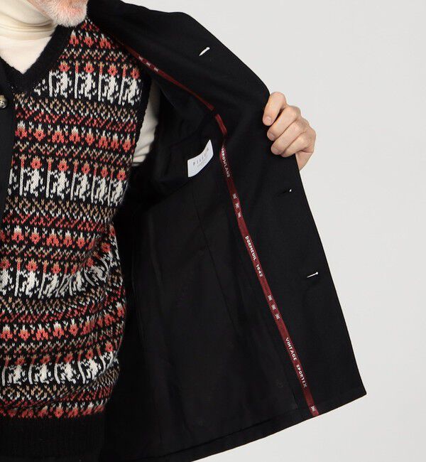 TOMORROWLAND MENS「【別注】Willis&Geiger ウール シャツブルゾン DORMEUIL」|ブルゾン・スタジャン|