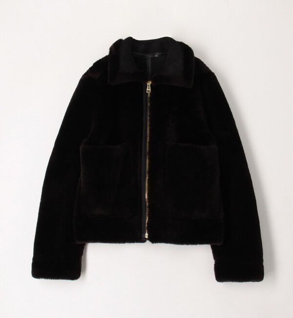 BACCA「ラムレザー ムートンジャケット」|ブルゾン・スタジャン|
