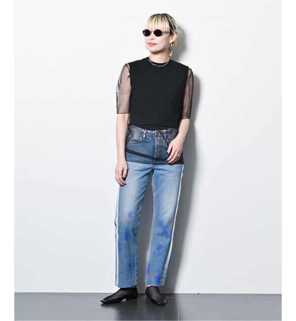  「[THE MOOD] ノースリーブショートTEE」|Tシャツ・カットソー|