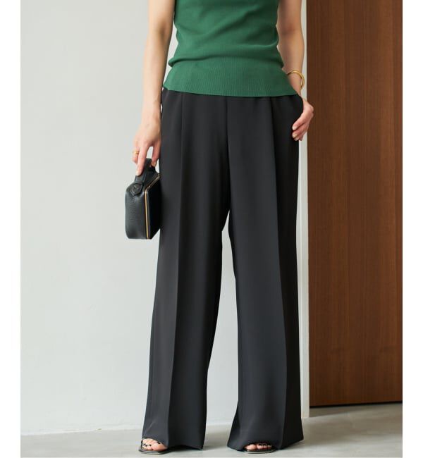 Plage「les Tendre easy care スラックス」|スラックス|