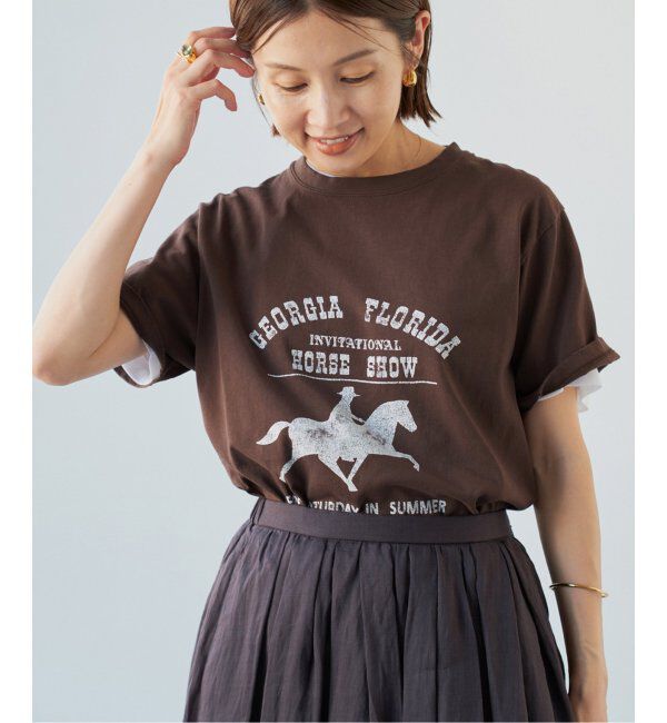 IENA「《追加》COUTURE D&rsquo;ADAM/クチュールドアダム Vintage Remake TEE」|Tシャツ・カットソー|
